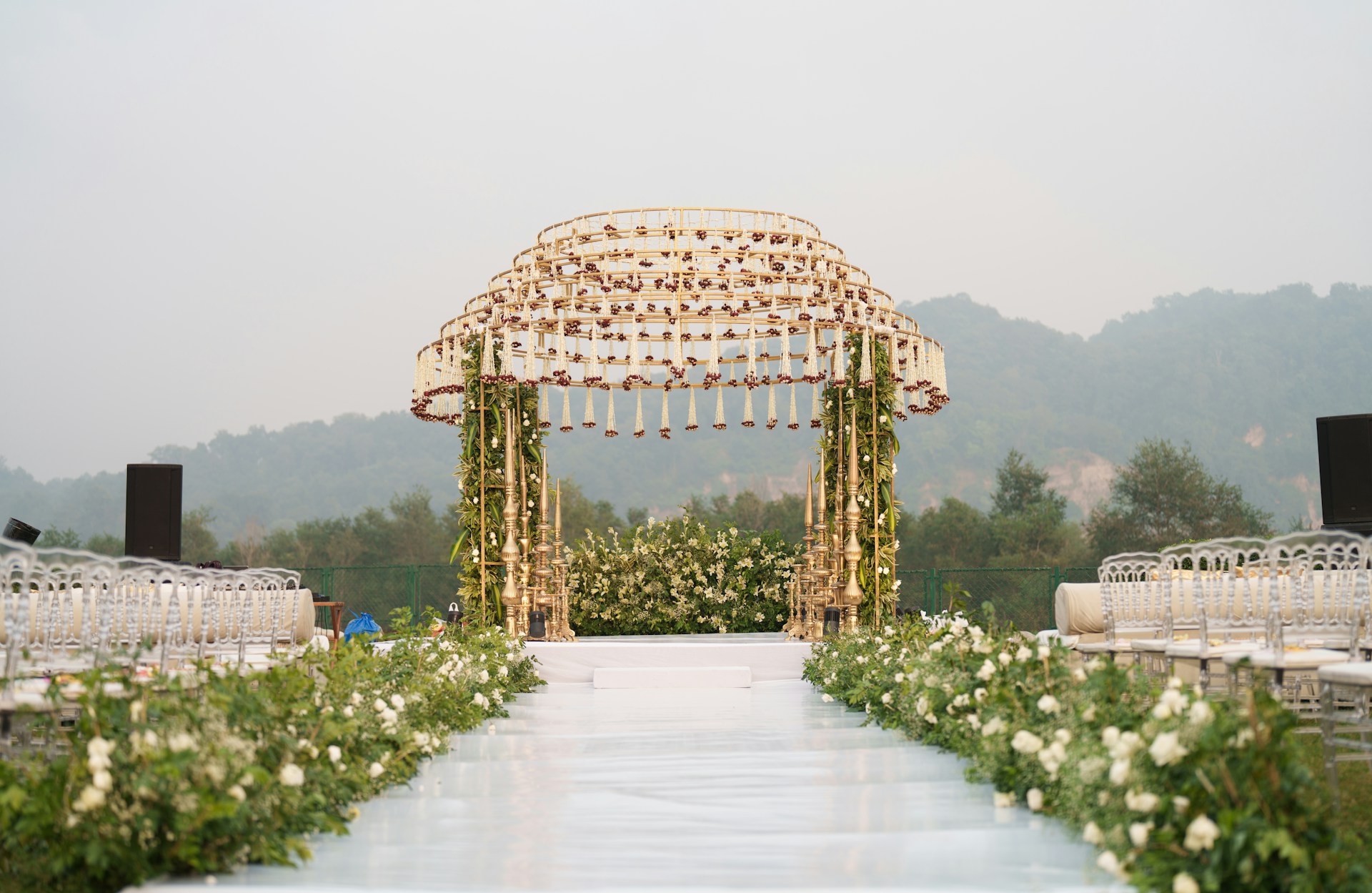 Indian Wedding Mandap balloon decoration service