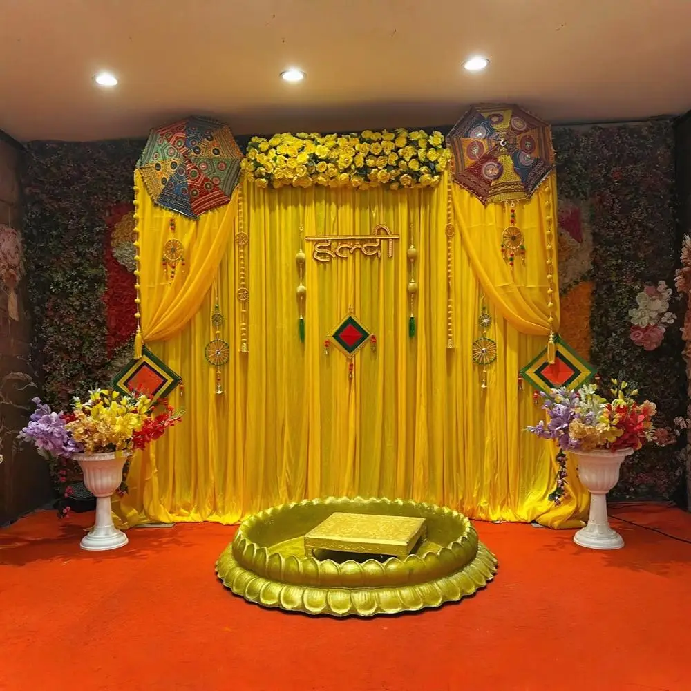 Haldi Decoration balloon decoration service