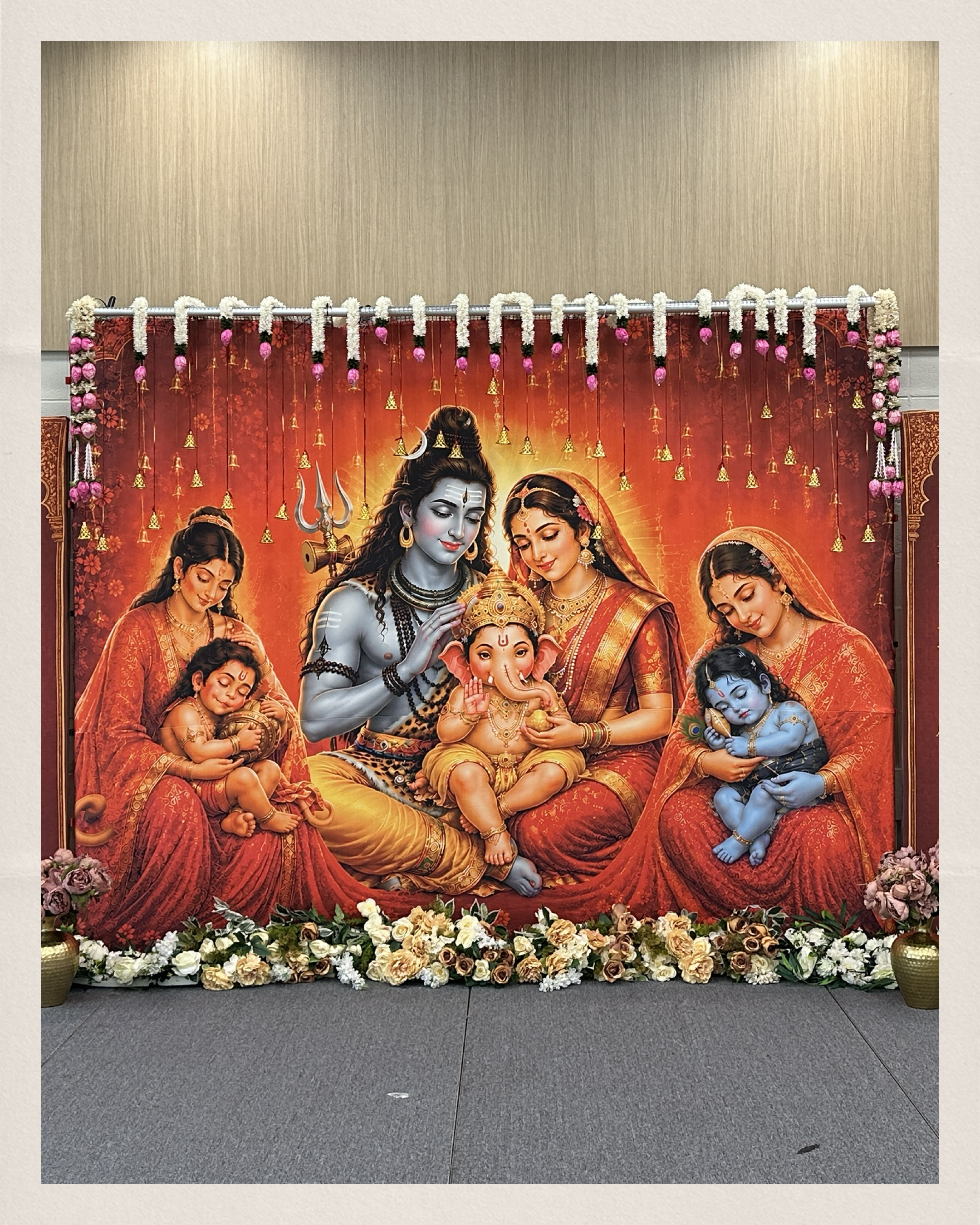 Shiv_Theme balloon decoration theme