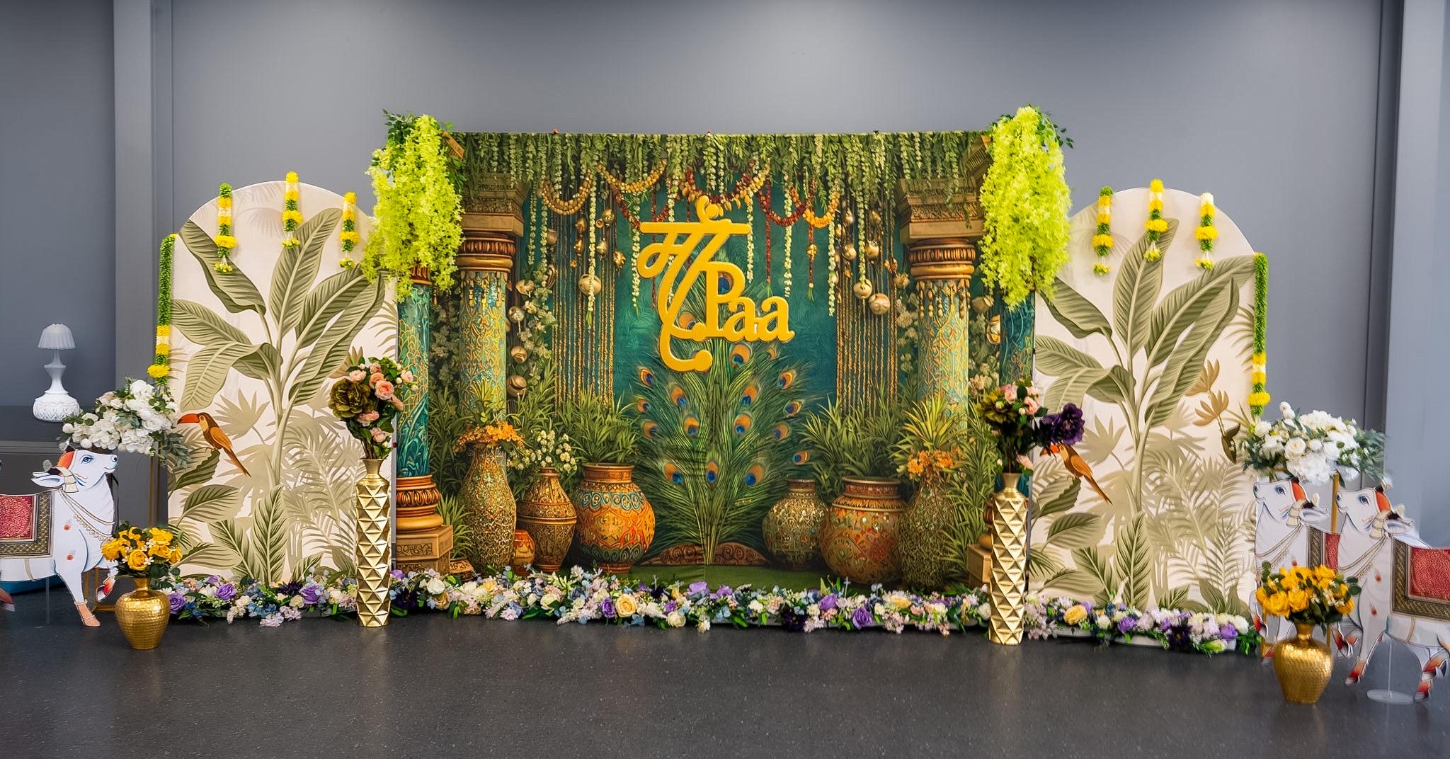 Maa & Paa Theme balloon decoration theme