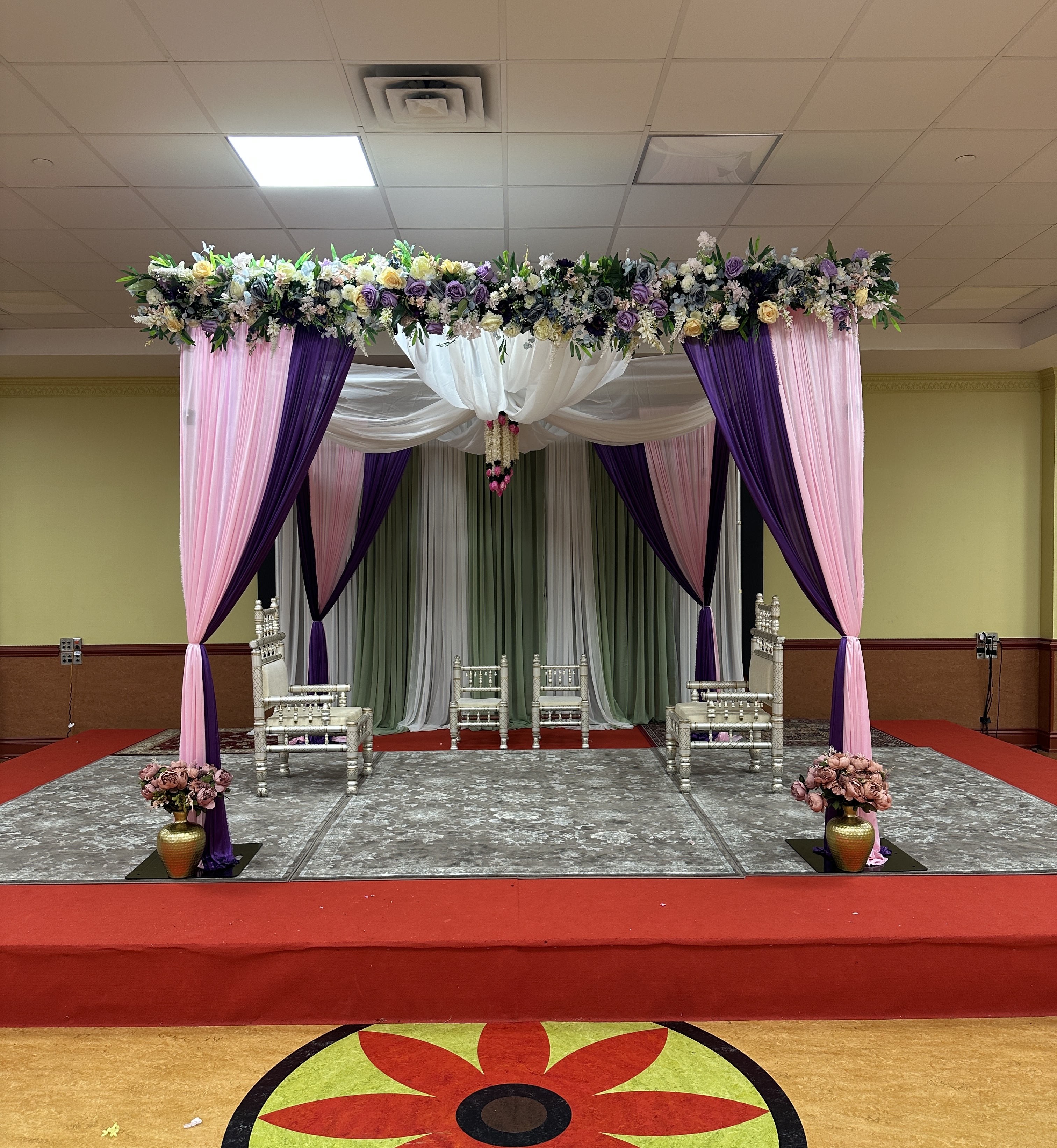 Indian _Weeding_Mandap balloon decoration theme